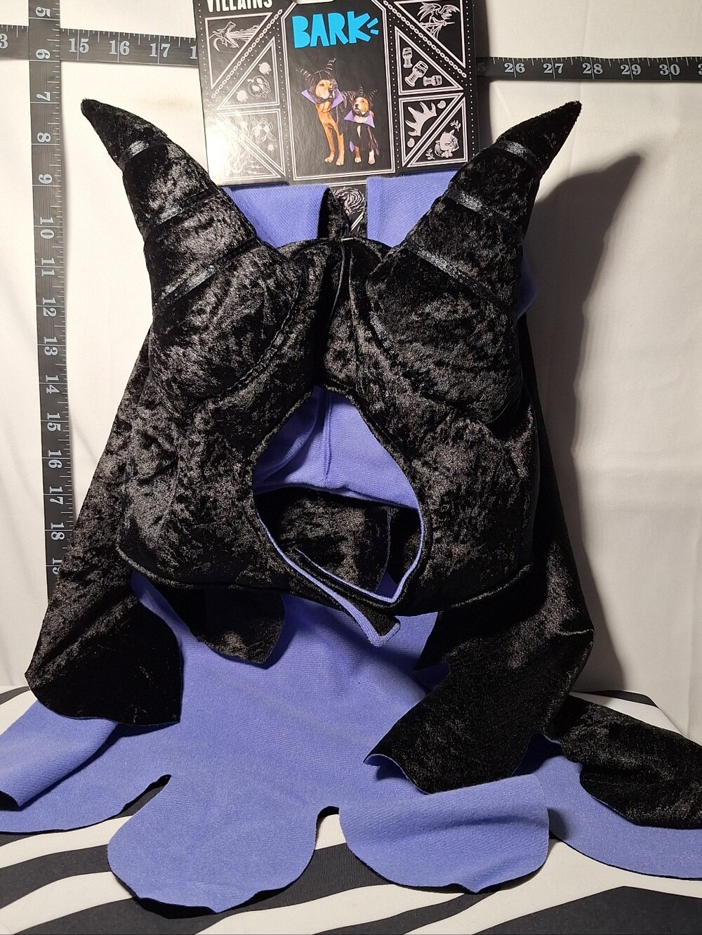 NWT Bark Maleficent Dog Costume M-L